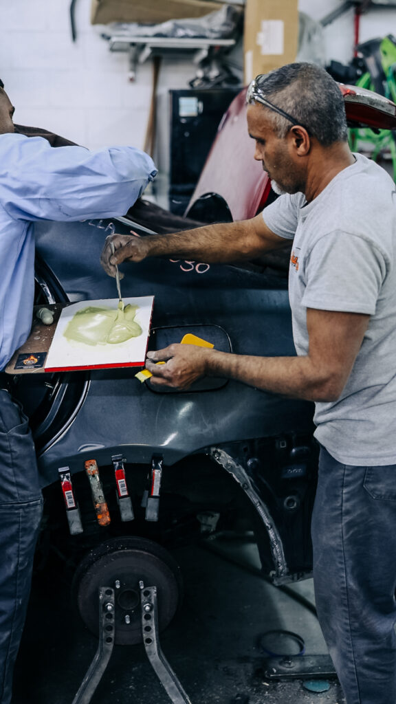 What is actually in a modern factory finish, Quality Auto Body & Repair