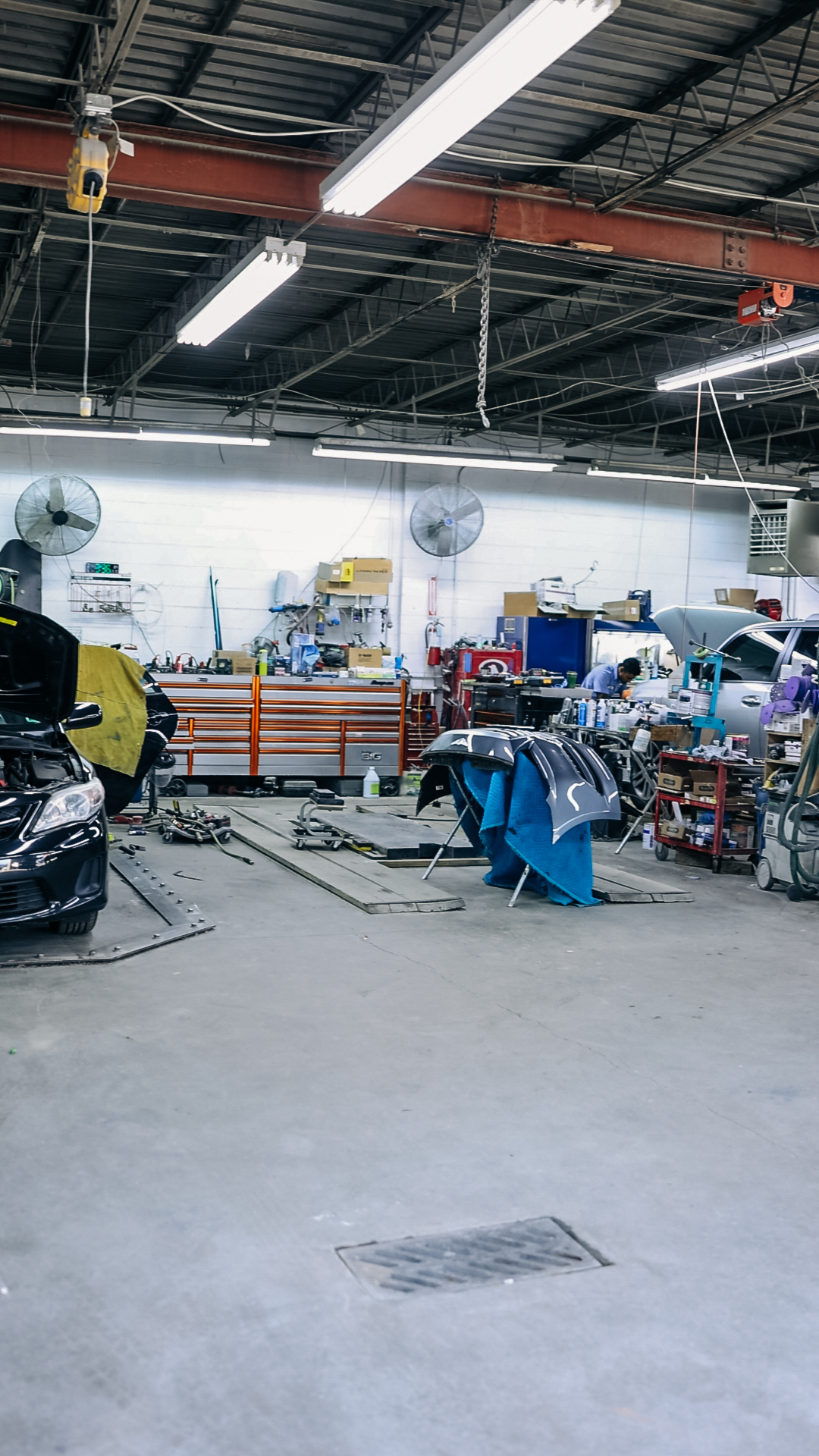 Quality Auto Body equipment in Fairfax, VA