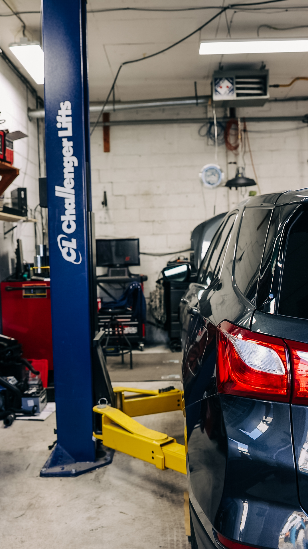 Quality Auto Body shop exterior at 3174 Draper Drive in Fairfax, VA